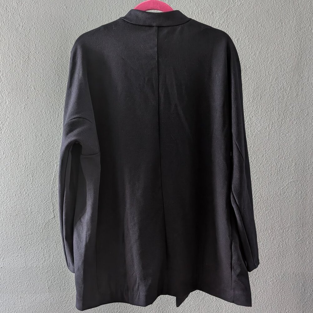 NWT Banana Republic Preppy Navy Nailhead Textured Blazer Sz L - Picture 4 of 6